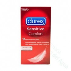 DUREX SENSITIVO CONFORT PRESERVATIVOS 12 U