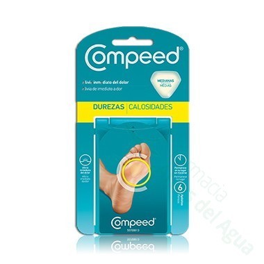 COMPEED DUREZAS HIDROCOLOIDE T- PEQ 6 U