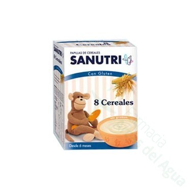 SANUTRI PAPILLA 8 CEREALES 600 G