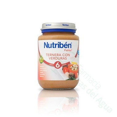 NUTRIBEN TERNERA CON VERDURA POTITO JUNIOR 200 G
