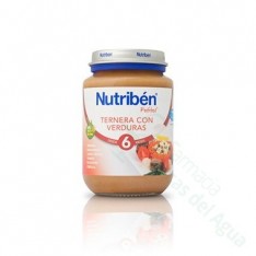 NUTRIBEN TERNERA CON VERDURA POTITO JUNIOR 200 G