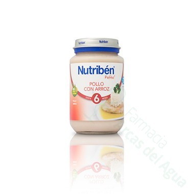 NUTRIBEN POLLO CON ARROZ POTITO JUNIOR 200 G