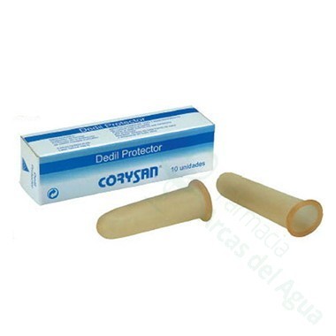 DEDIL CORYSAN LATEX DIAMETRO 18 CM T-4 10 U