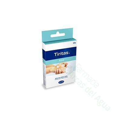 TIRITAS AQUA APOSITO ADHESIVO 3 TAMAÑOS 20 U