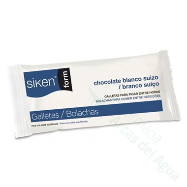 SIKENFORM GALLETA CHOCOLATE BLANCO 25 G