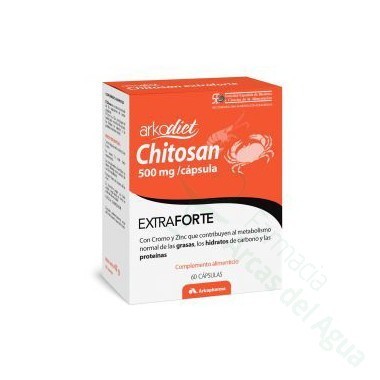 CHITOSAN EXTRA FORTE 500 MG 60 CAPS