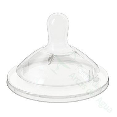TETINA SILICONA CHICCO STEP UP 2 B ANCHA FLUJO RAPIDO 4 M + 2 U