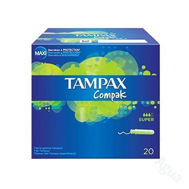 TAMPAX COMPAK SUPER 20 UDS