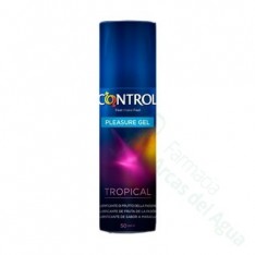 CONTROL SEX SENSES LUBRICANTE GEL TROPICAL DELIRIUM 50 ML