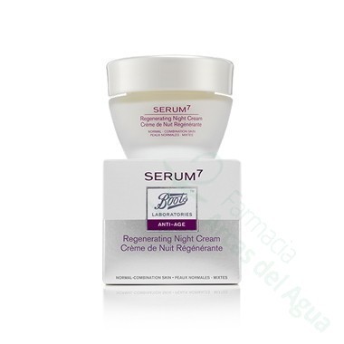 BOOTS LABORATORIES SERUM7 ANTIAGE CREMA DE NOCHE REGENERADORA PIEL NORMAL 50 ML BOOTS LABORATORIES SERUM7 ANTIAGE CREMA DE NOCHE REGENERADORA PIEL NORMAL 50 ML