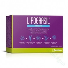 LIPOGRASIL DRENANTE 8G 14 SOBRES CITRICOS