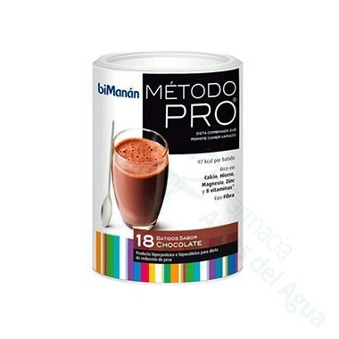 BIMANAN METODO PRO BATIDO HIPERPROTEICA E HIPOCALORICA CHOCOLATE 540 G