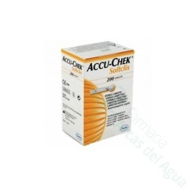 ACCU-CHEK SOFTCLIX LANCETAS 200 LANCETAS