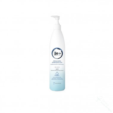 BE+ EMULSION HIDRATANTE CORPORAL ENRIQUECIDA PIEL SECA 500 ML
