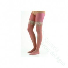 MEDIA LARGA (A-F) COMP NORMAL 140 DEN VARISAN SILICONA NEGRA T-3