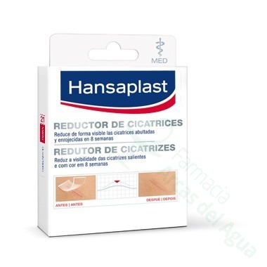 HANSAPLAST MED REDUCTOR DE CICATRICES 7 CM X 4 CM 21 TIRAS
