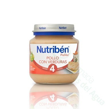 NUTRIBEN POLLO CON VERDURAS POTITO INICIO 130 G