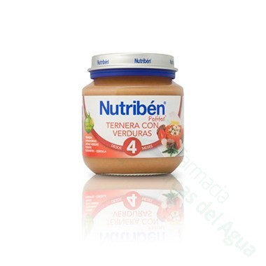 NUTRIBEN TERNERA CON VERDURA POTITO INICIO 130 G