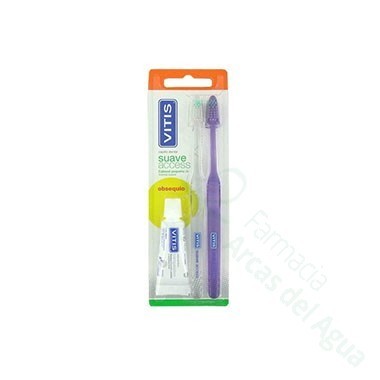 CEPILLO DENTAL ADULTO VITIS ACCESS SUAVE BLISTER 2 U