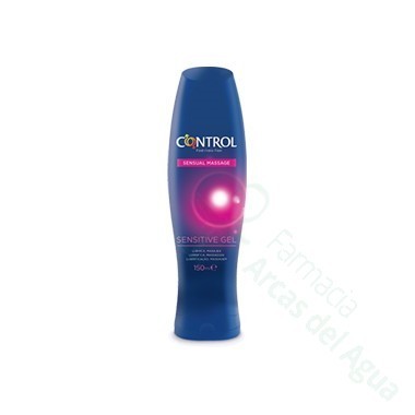 CONTROL GEL SENSUAL MASSAGE SENSITIVE LUBRICANTE 150 ML