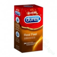 DUREX REAL FEEL PRESERVATIVO SIN LATEX 12 U