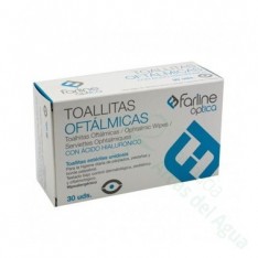 FARLINE TOALLITAS OFTALMICAS CON HIALURONICO 30 TOALLITAS