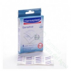 HANSAPLAST MED SENSITIVE APOSITO ESTERIL 5 X 7,5 CM 5 U