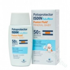 FOTOPROTECTOR ISDIN SPF-50+ FUSION FLUID MINERAL PEDIATRICS BABY 50 ML