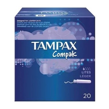 TAMPAX LITES 20 UDS