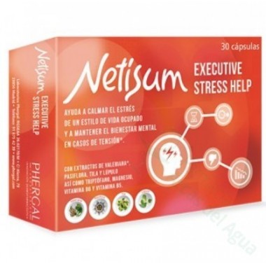 NETISUM EXECUTIVE STRESS HELP 30 CAPSULAS