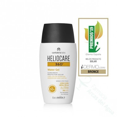 HELIOCARE 360º SPF 50+ WATER GEL HIDRATACION LONG-LASTING PROTECTOR SOLAR 50 ML