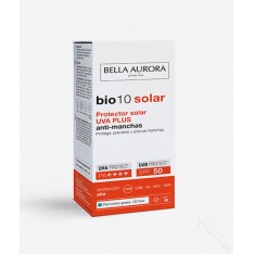 BELLA AURORA BIO10 SOLAR PROTECTOR SOLAR UVA PLUS ANTIMANCHAS PIEL MIXTA GRASA 1 ENVASE 50 ml