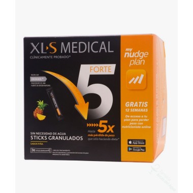 XLS MEDICAL FORTE 5 90 STICKS GRANULADO SABOR PIÑA