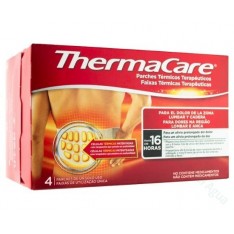 THERMACARE PARCHE TERMICO ZONA LUMBAR CADERA 4 PARCHES