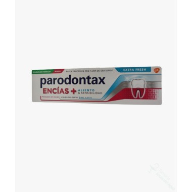 PARODONTAX ENCIAS + ALIENTO & SENSIBILIDAD EXTRA FRESH 1 TUBO 75 ml
