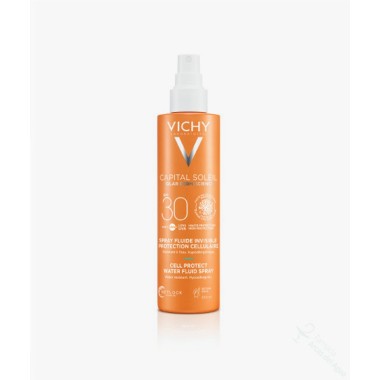 VICHY CAPITAL SOLEIL CELL PROTECT WATER FLUID SPF 30 SPRAY 1 ENVASE 200 ml