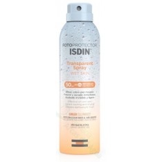 ISDIN FOTOPROTECTOR TRANSPARENT SPRAY WET SKIN SPF 50 1 ENVASE 250 ml