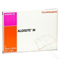 ALGISITE M APOSITO ESTERIL ALGINATO 10 X 10 CM 3 U