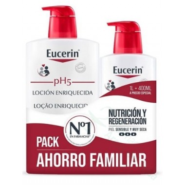 Eucerin Ph5 Loción Enriquecida 1 litro + 400 ml