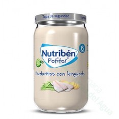 NUTRIBEN VERDURITAS CON LENGUADO POTITO 235 G