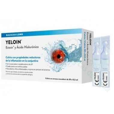 YELOIN COLIRIO MONODOSIS 30 UNIDADES 0,5 ml