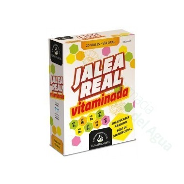 JALEA REAL VITAMINADA EL NATURALISTA 20 VIALES
