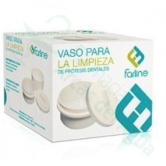 FARLINE VASO LIMPIEZA PROTESIS