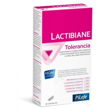 LACTIBIANE TOLERANCE PILEJE 2,5 g 30 CAPSULAS