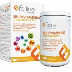 FARLINE MULTIVITAMINICO Y MULTIMINERALES 60 COMPRIMIDOS